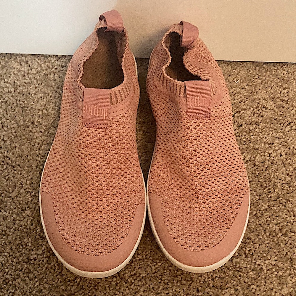 Fitflop Uberknit Slip-on Pink Sneakers